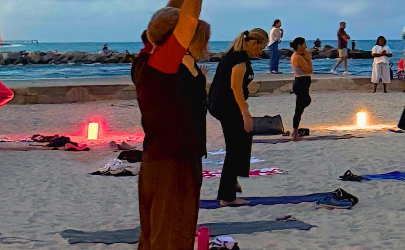 Moonlight Yoga Under the Stars: Bal Harbour Beach